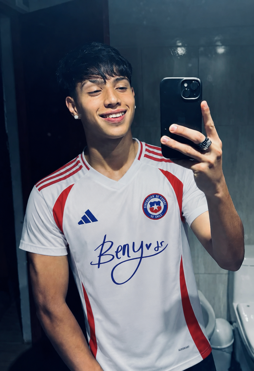 Foto de Cristina Blanco con su camiseta
