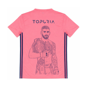 Real Madrid x Ilia Topuria camiseta