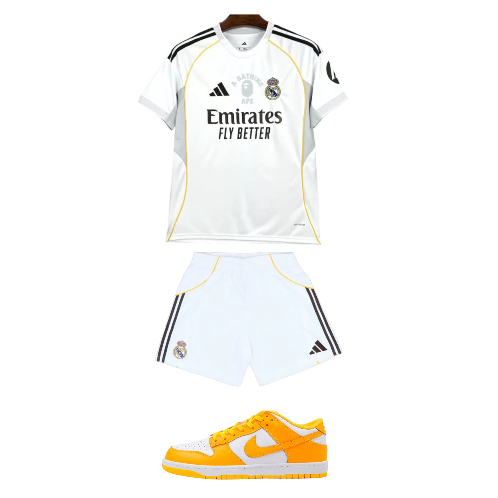 Real Madrid x A Bathing Ape (BAPE) Set
