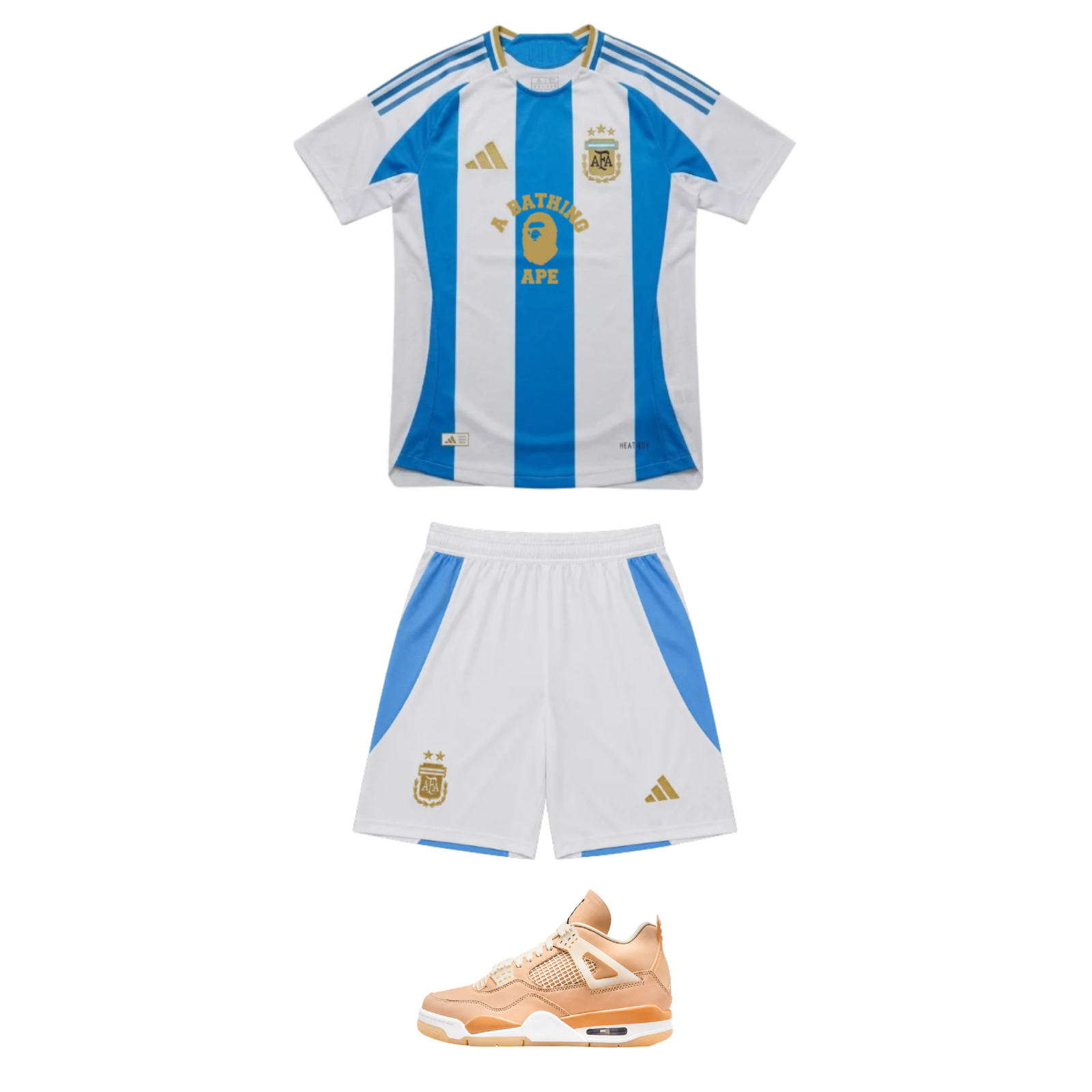 Argentina x A Bathing Ape (BAPE) Set