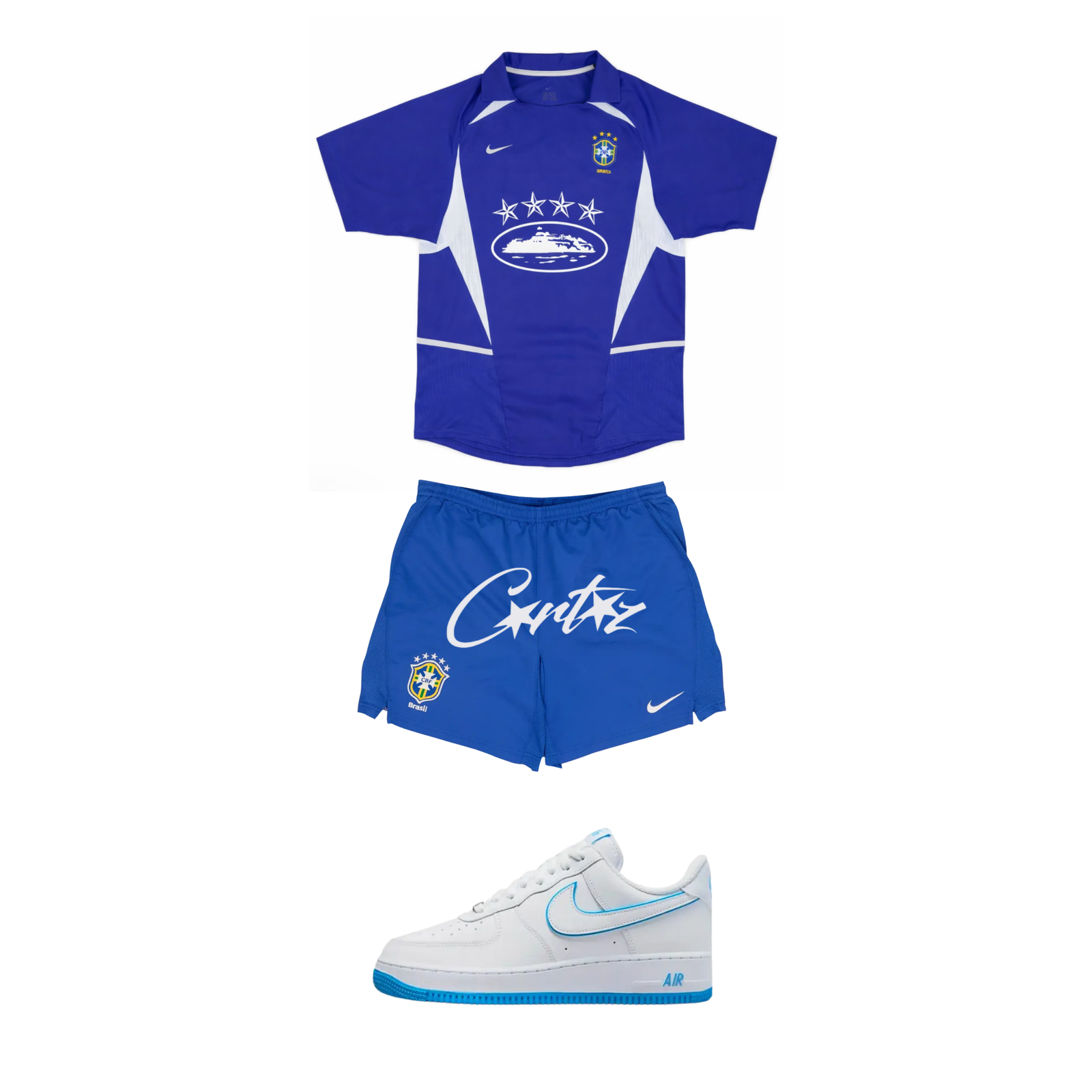 Brazil x Corteiz Set