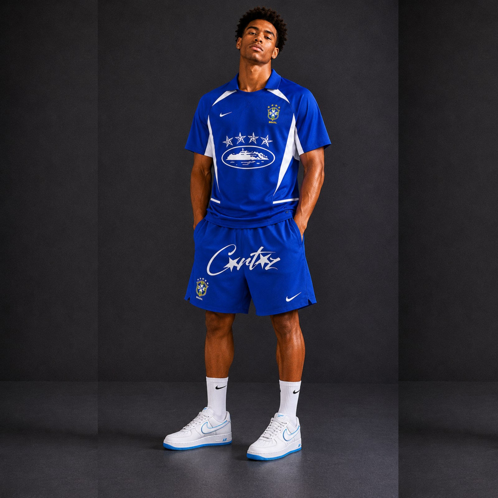 Brazil x Corteiz Set