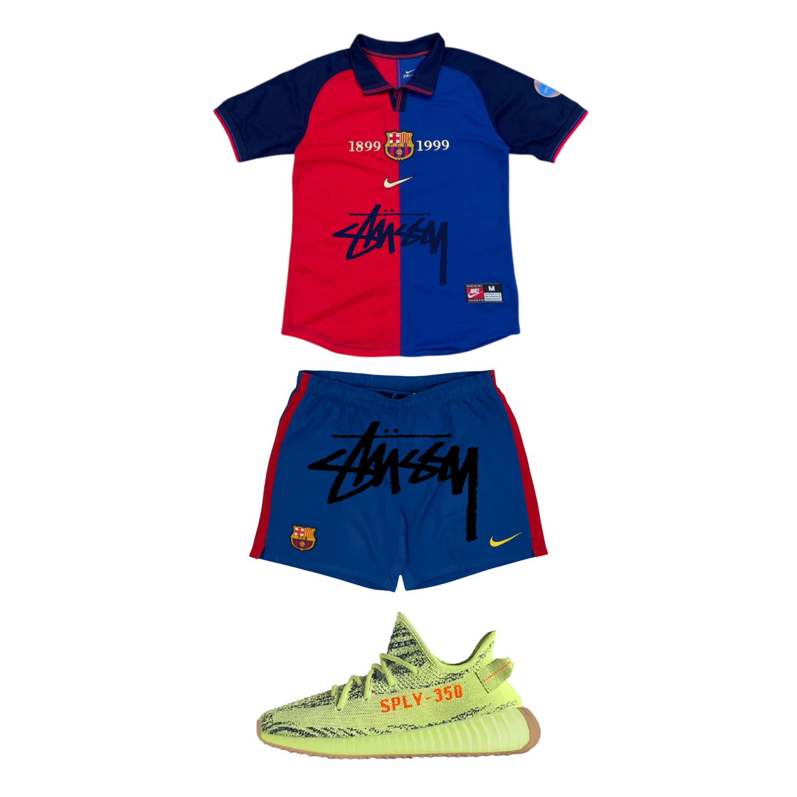 FC Barcelona x Stussy Set