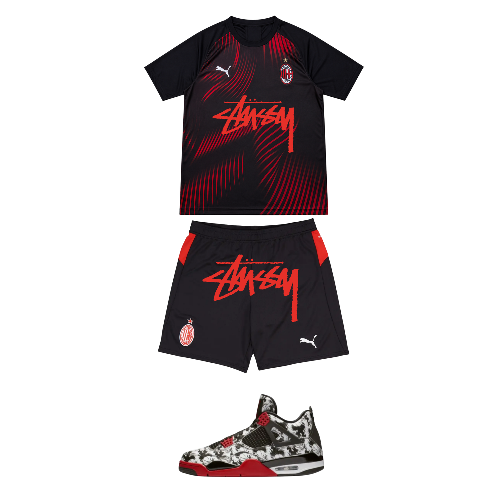 AC Milan x Stussy Set
