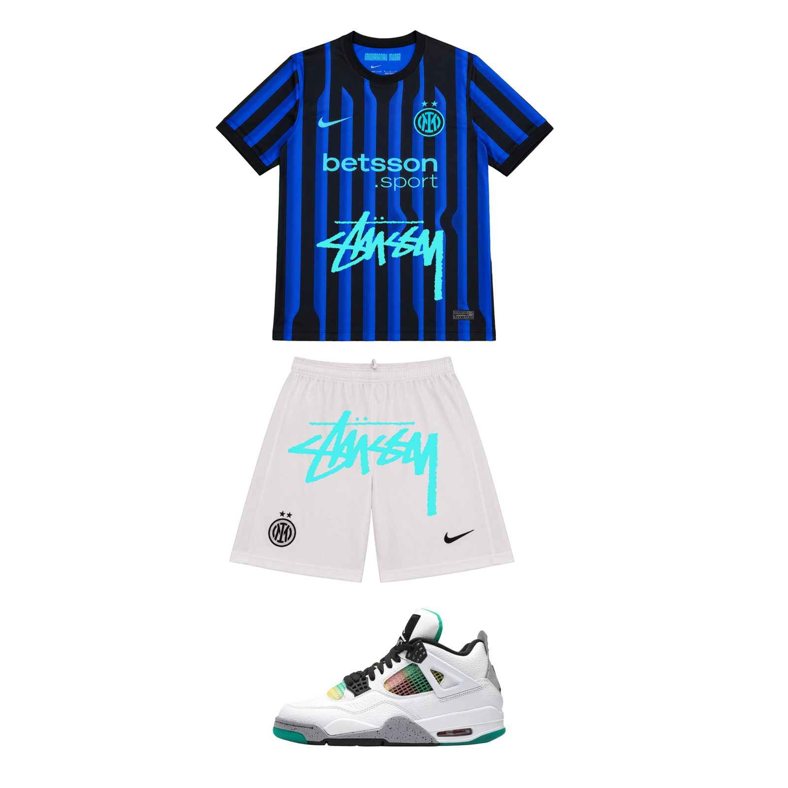 Inter Milan x Stussy Set
