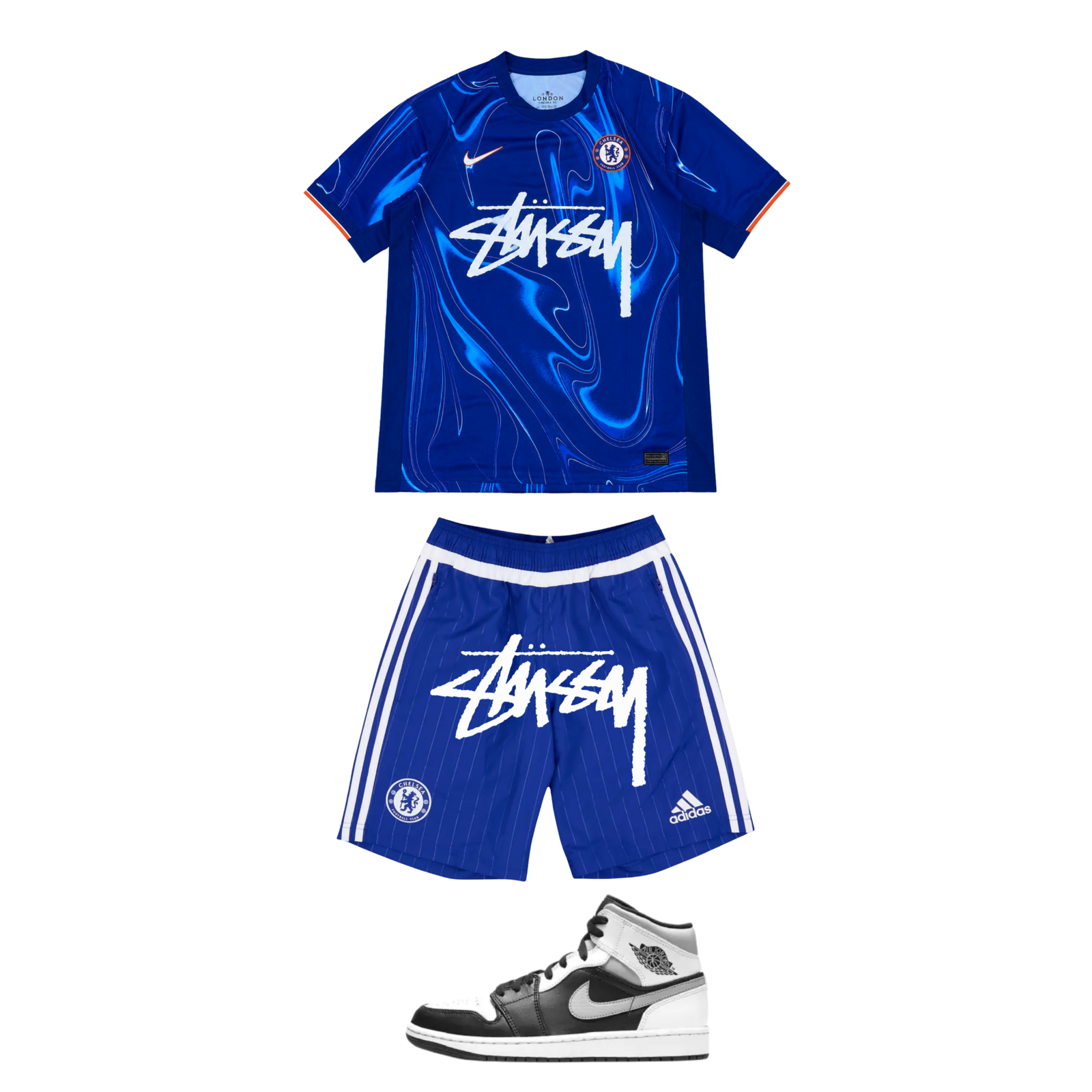 Chelsea x Stussy Set