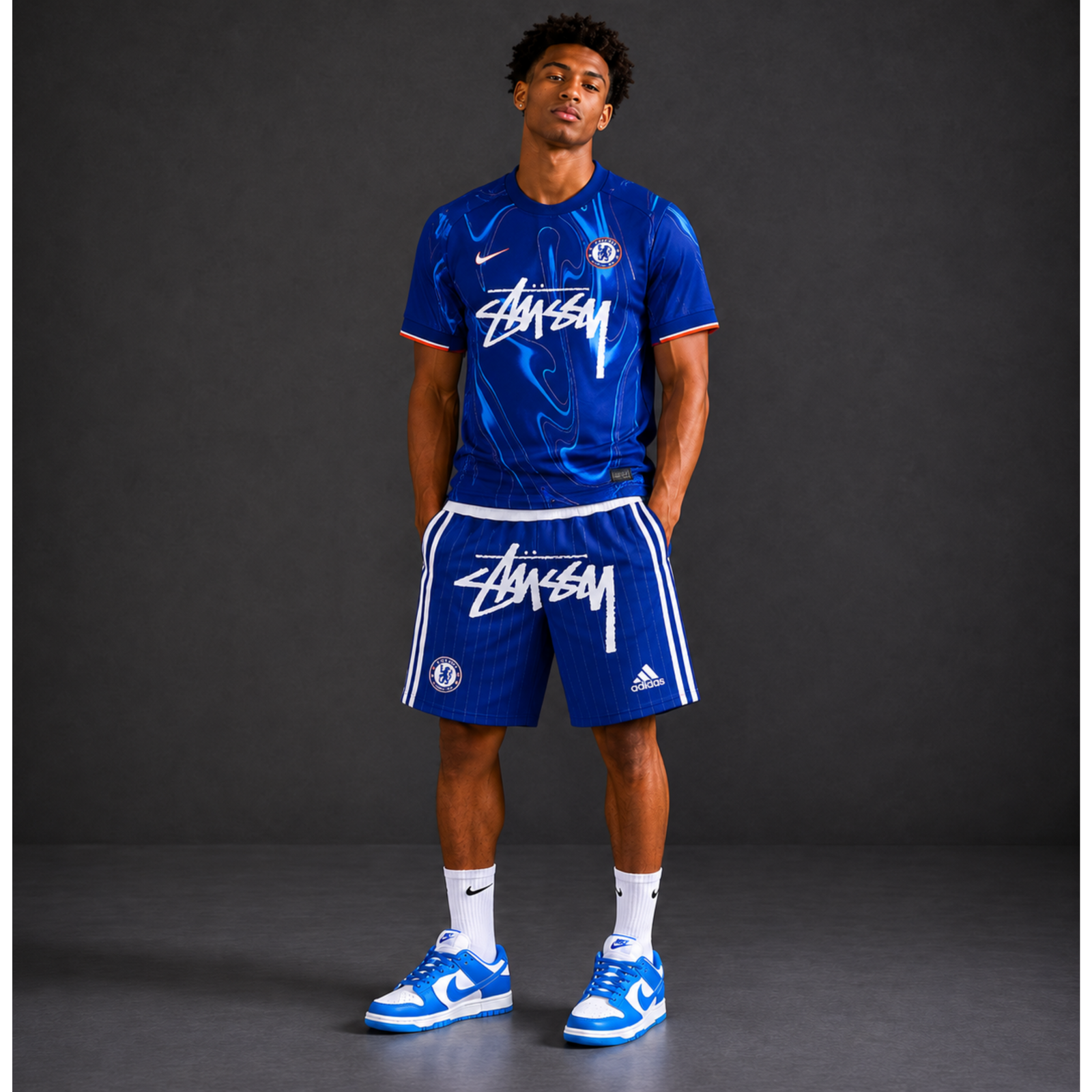 Chelsea x Stussy Set