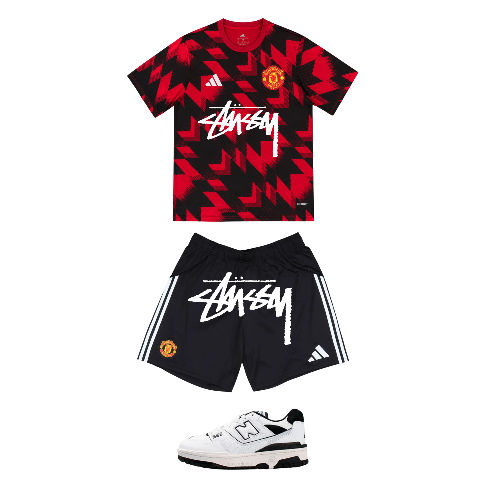 Manchester United x Stussy Set